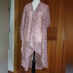 Size M / Small American Eagle Outfitters AEO Hi-Low Kimono Open Front